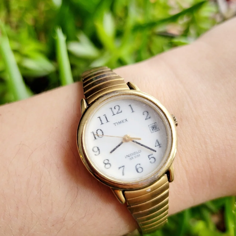 Vintage Timex Indiglo Stretch Watch